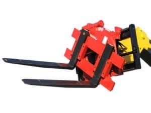 fork rotator for skid steer|rotating forks for dumps.